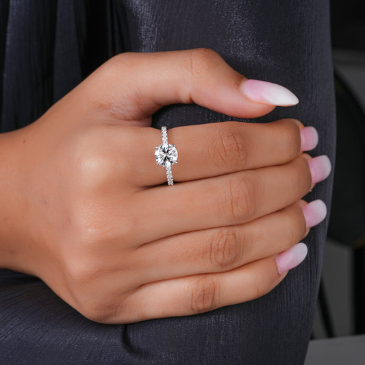 2.00 Ct Round Brilliant Diamond Engagement Ring
