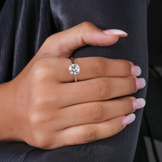 2.50 Ct Round Brilliant Solitaire Diamond Ring