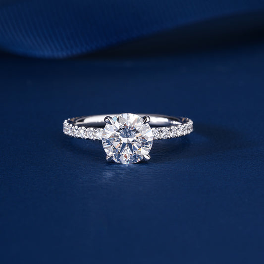 2.00 Ct Round Brilliant Diamond Engagement Ring