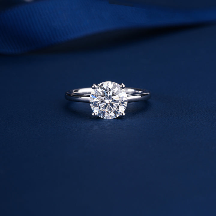 2.30 Ct Round Brilliant Solitaire Diamond Ring