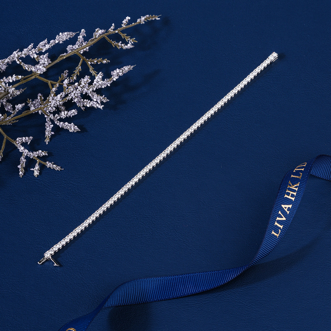 IGI Certified 4.34 CT Round Diamond Tennis Bracelet 14k White Gold Classic 4 Prong Luxury