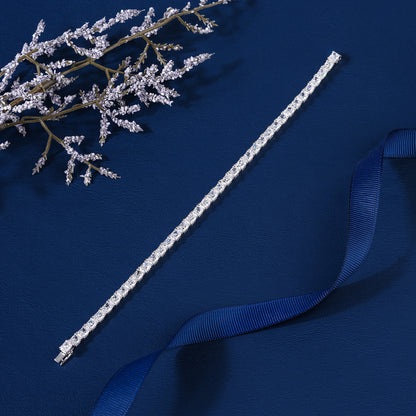 Radiant Lab Grown Diamond Tennis Bracelet
