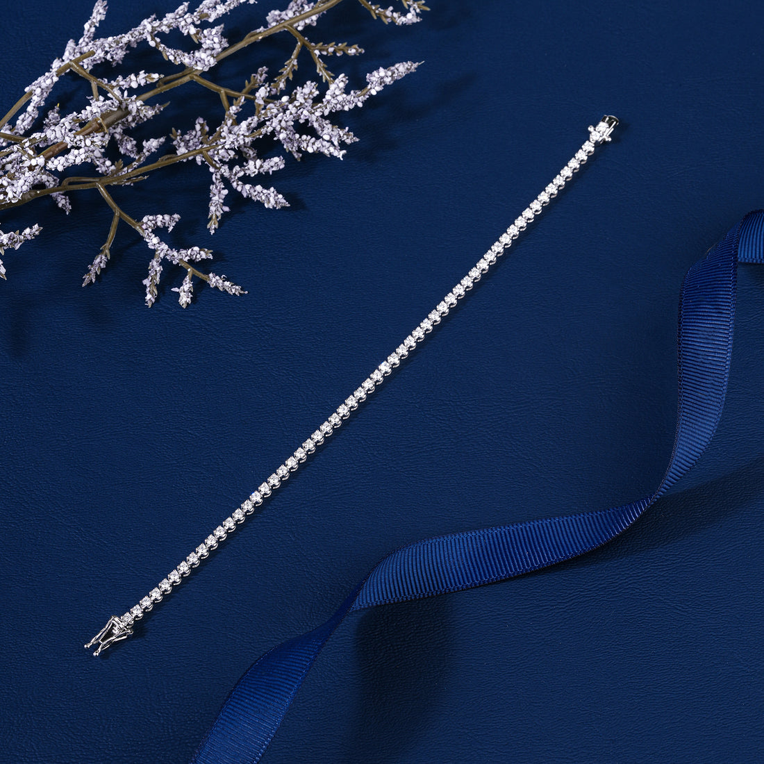 IGI Certified 9.58 CTW Lab Grown Diamond Bracelet Baguette and Round Mixed Cut 14k White Gold Luxury Anniversary Jewelry for Women