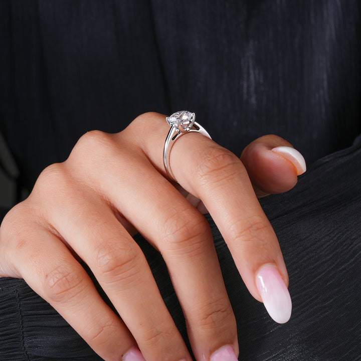 2.30 Ct Round Brilliant Solitaire Diamond Ring