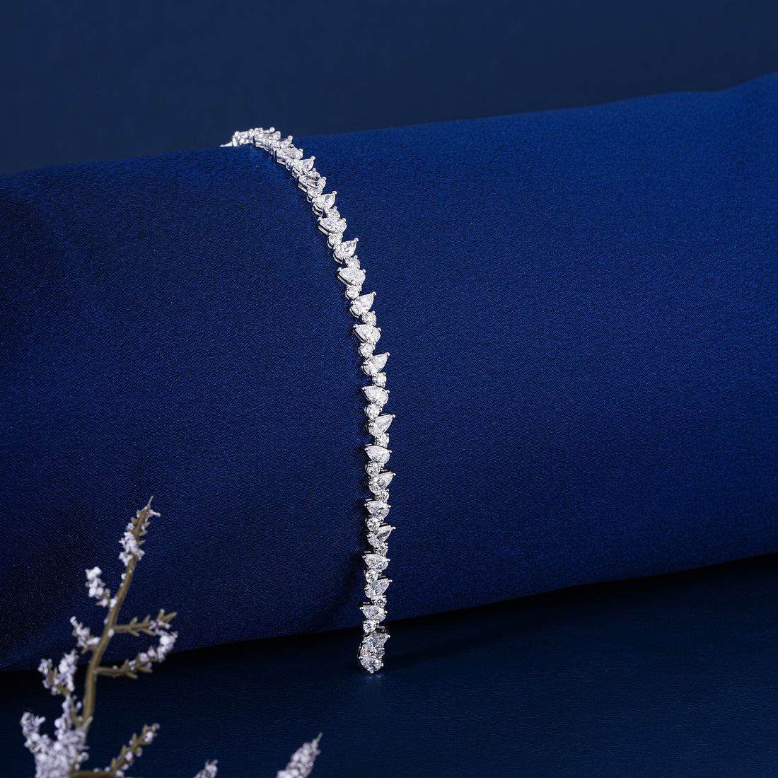 Modern 7.68 CTW Mixed Cut Tennis Bracelet Lab Grown Diamond Anniversary Present