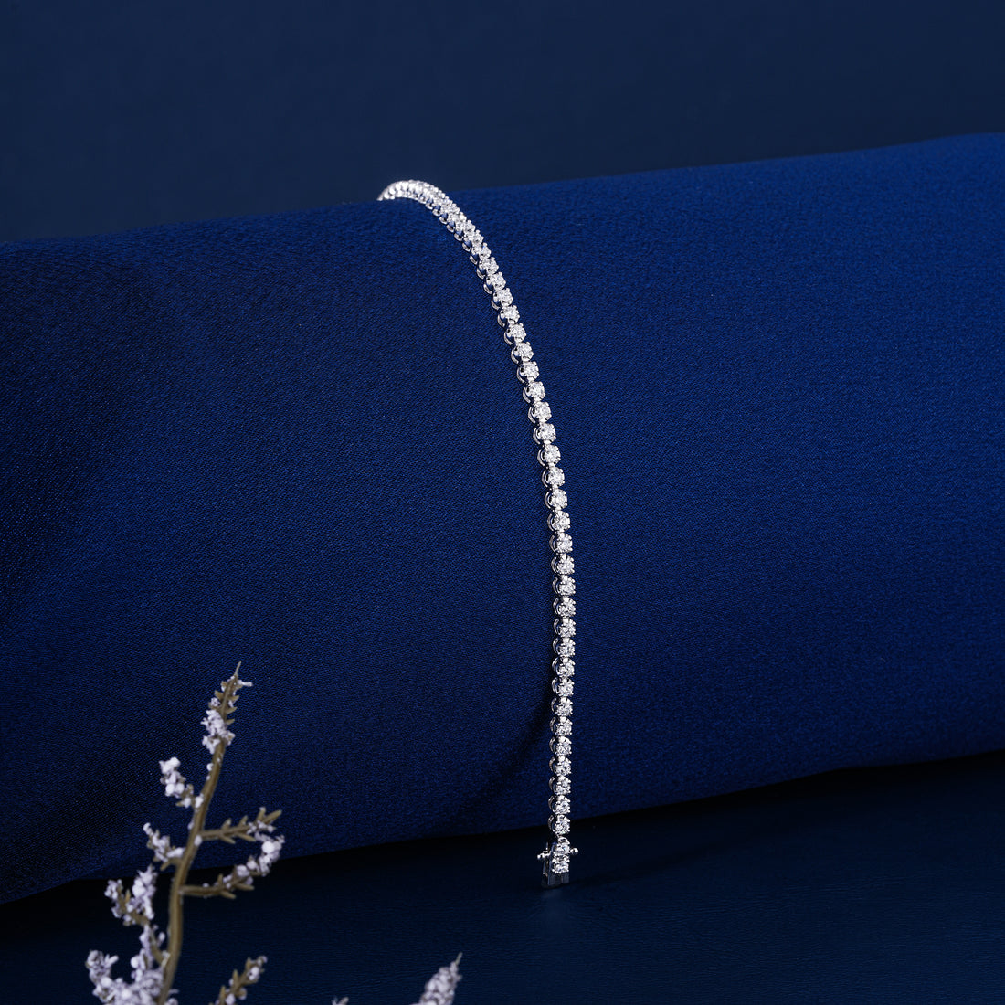 IGI Certified 9.58 CTW Lab Grown Diamond Bracelet Baguette and Round Mixed Cut 14k White Gold Luxury Anniversary Jewelry for Women